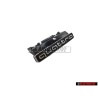Original Audi QUATTRO Front Grill Badge Emblem Black Chrome - 8W0853736B 2ZZ