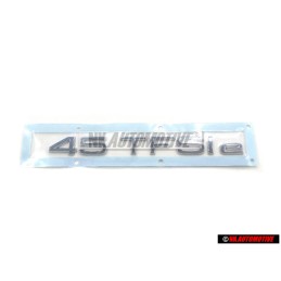 Original Audi 45 TFSI E Rear Boot Badge Emblem Chrome - 8Y0853744A 2ZZ