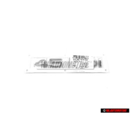 Original Audi 45 TDI Rear Boot Badge Emblem Chrome - 4H0853744E 2ZZ
