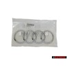 Original Audi Rings Rear Boot Badge Emblem Chrome - 4M0853742 2ZZ