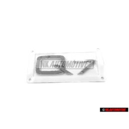 Original Audi Q7 Rear Boot Badge Emblem Chrome - 4M0853741 2ZZ