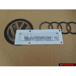 Original Audi E-TRON Side Badge Emblem Chrome - 8V4853601 2ZZ
