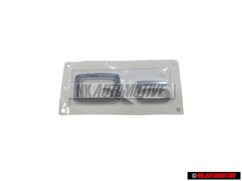 Original Audi Q5 Rear Boot Badge Emblem Chrome - 8R0853741 2ZZ