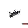 Original Audi QUATTRO Front Grill Badge Emblem Black Chrome - 8R0853736C 2ZZ