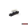 Original Audi QUATTRO Front Grill Badge Emblem Black Chrome - 80F853736 2ZZ