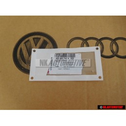 Original Audi R8 Rear Boot Badge Emblem Chrome - 420853741A 2ZZ