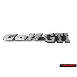 Original VW Golf Gti Rear Boot Badge Emblem Silver - 191853687N GX2