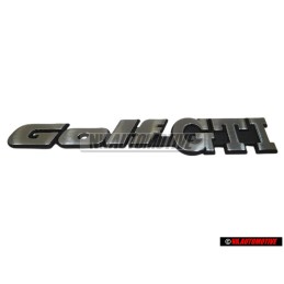 Original VW Golf Gti Rear Boot Badge Emblem Silver - 191853687N GX2