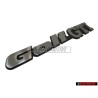 Original VW Golf Gti Rear Boot Badge Emblem Silver - 191853687N GX2