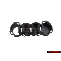 Original Audi Cover For Radiator Grille Satin Black - 4G8853037G 9B9