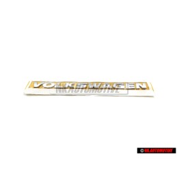 Original VW VOLKSWAGEN Rear Boot Badge Emblem Chrome - 6RG853687 739