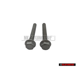 2x Original VW Hex Collared Bolt - N 10640301