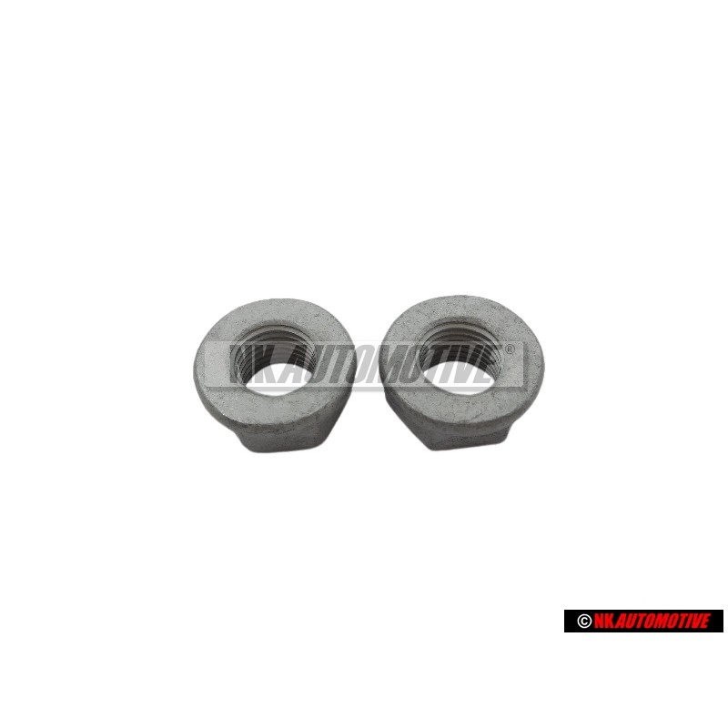 2x Original VW Self Locking Hexagon Nut M14x1.5 - N 90353604