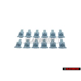 12x Original Audi Clip - 4L0853909