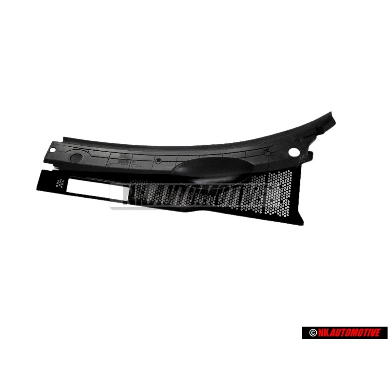 Original VW Water Deflector Satin Black - 1H2819416C B41