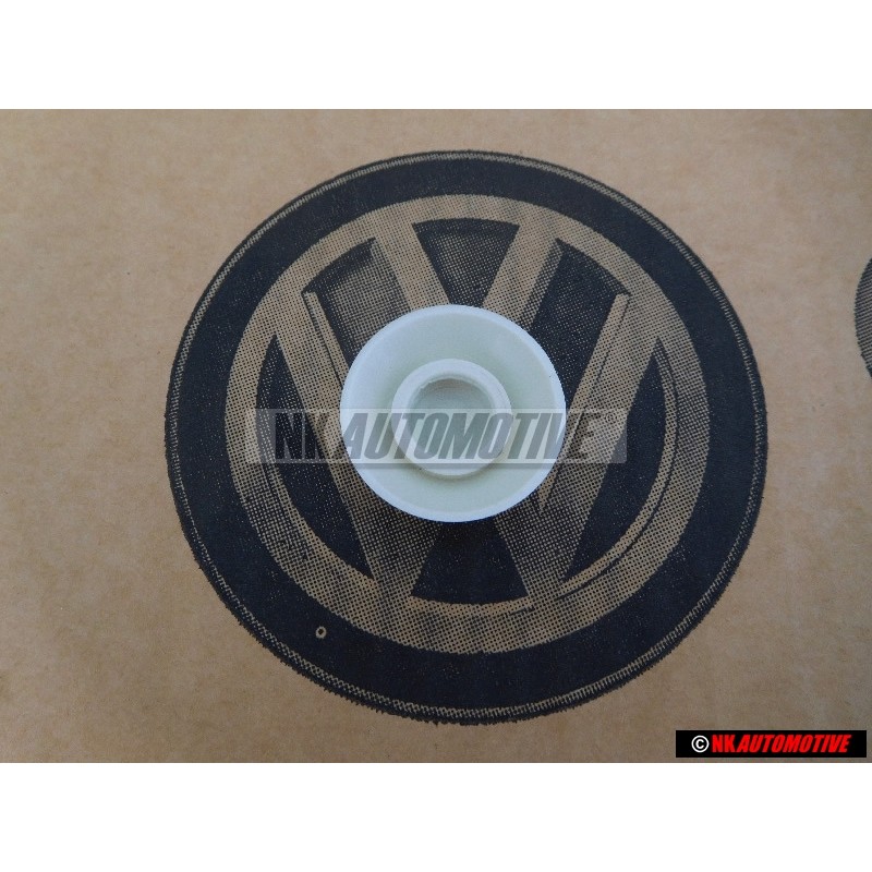 Original VW Cover Cap Pastel White - 211707192 90D