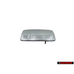 Original VW Mirror Glass (Convex) With Carrier Plate - 1H1857522