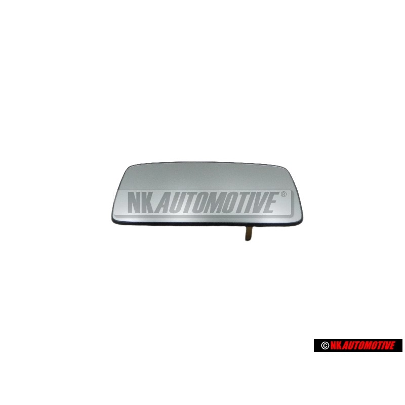 Original VW Mirror Glass (Convex) With Carrier Plate - 1H1857522