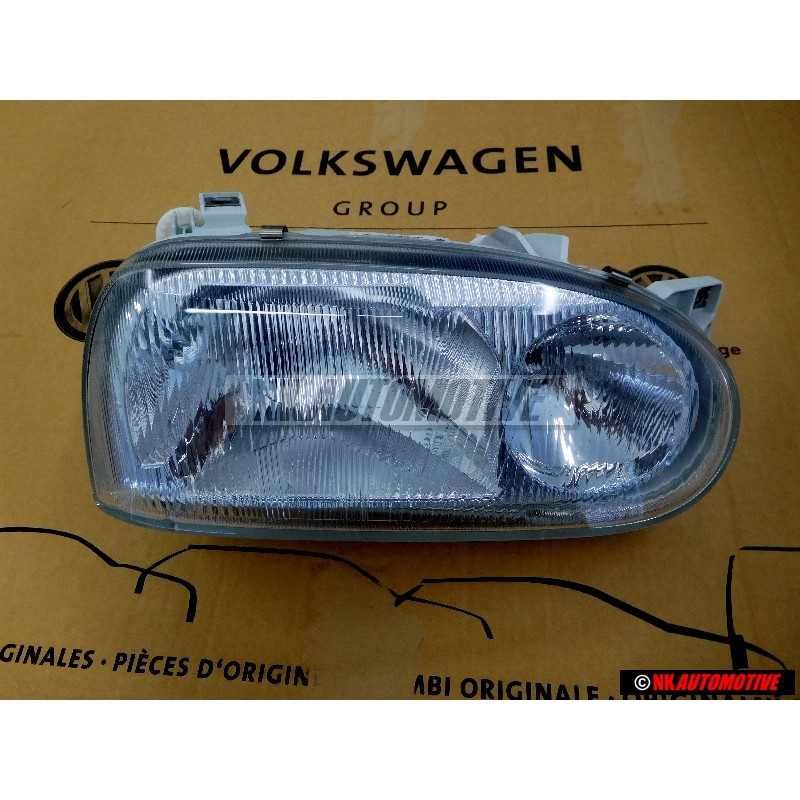 Original VW Halogen Twin Headlights - 1H6941018AF