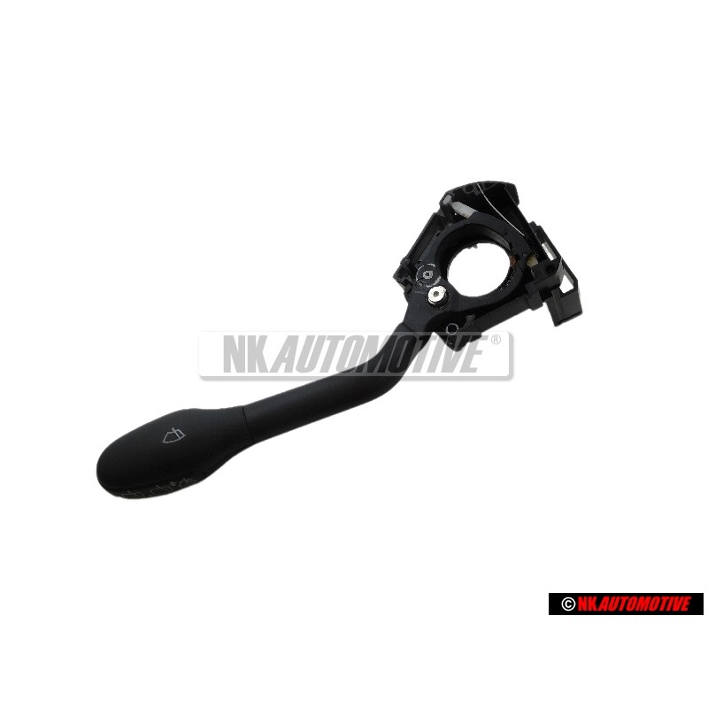 Original VW Switch For Wipers/Wash-Wipe Operation Satin Black - 1H0953519 01C