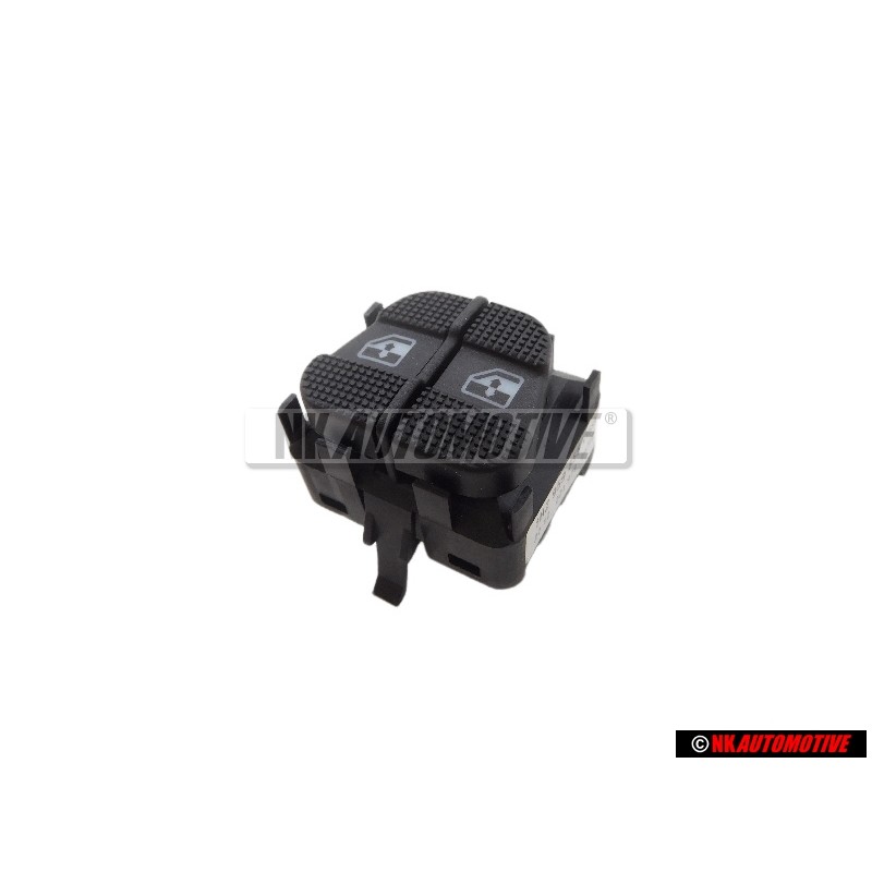 Original VW Switch For Electric Window Regulator Satin Black - 1H2959855 01C
