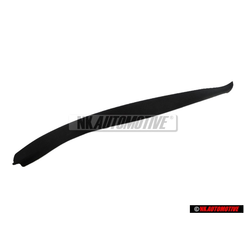 Original VW End Trim Black - 1K4837382D 5AP