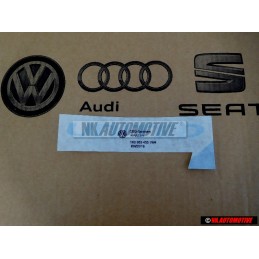 Original VW Film Lettering Silver - 1K0853433 1W4