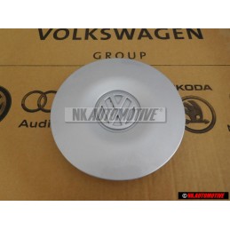 Original VW Wheel Hup Cap Chrome Colored - 7D0601151A 091