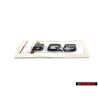 Original Audi SQ8 Rear Boot Badge Emblem Black Red - 4M8071804