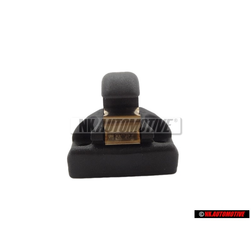 Original Audi Retainer For Sun Visor Soul Black - 4D0857561E 4PK