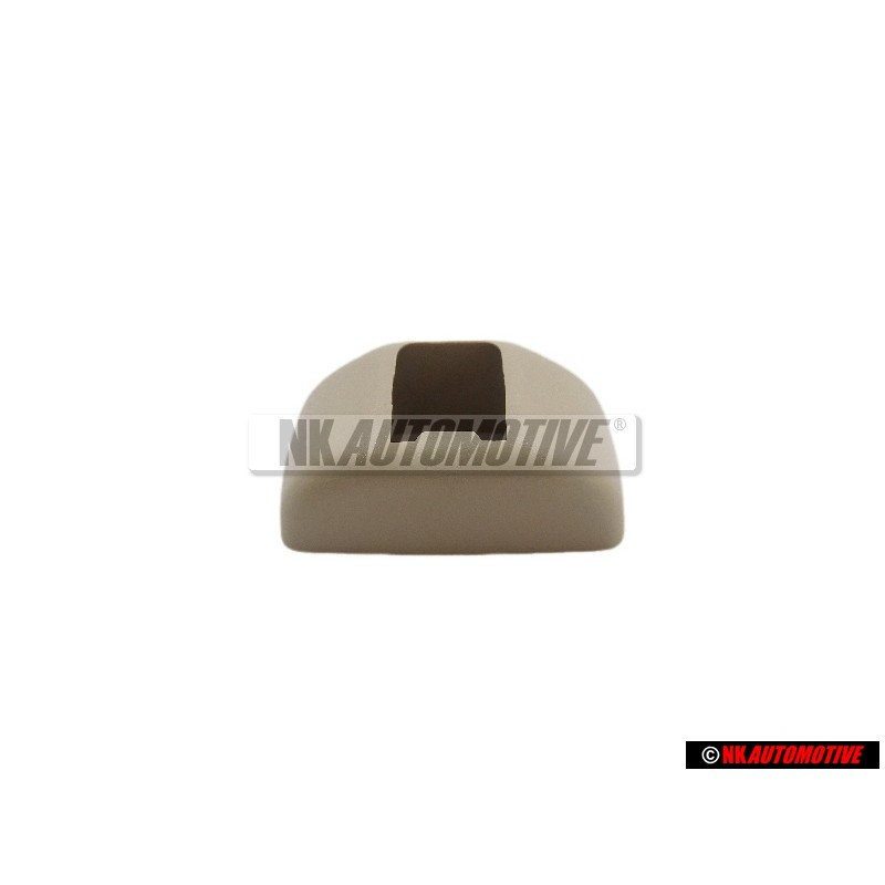 Original Audi Cover Cap Linen Beige - 4D0857563B Y22
