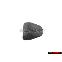Original Audi Cover Cap Soul Black - 4L0881346A 4PK