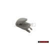 Original Audi Coat Hook Silver - 8P0857635 1YE