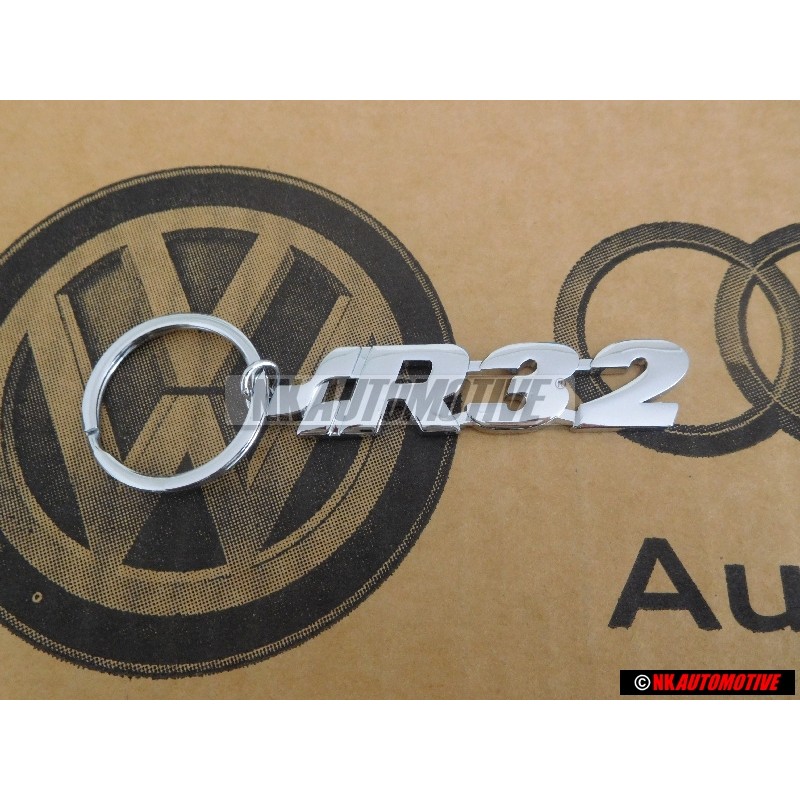 VW Classic Parts R32 Key Fob Keychain Keyring Keytag - ZCP902854