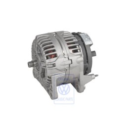 Original VW Alternator With Terminal -W- - 074903025MX