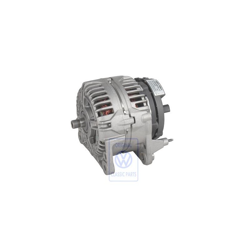 Original VW Alternator With Terminal -W- - 074903025MX