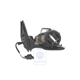 Original VW Exterior Mirror Housing Satin Black - 1E2857508E 01C