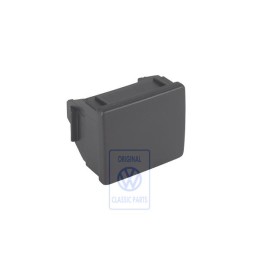 Original VW Dummy Cover Satin Black - 1H0858179 01C