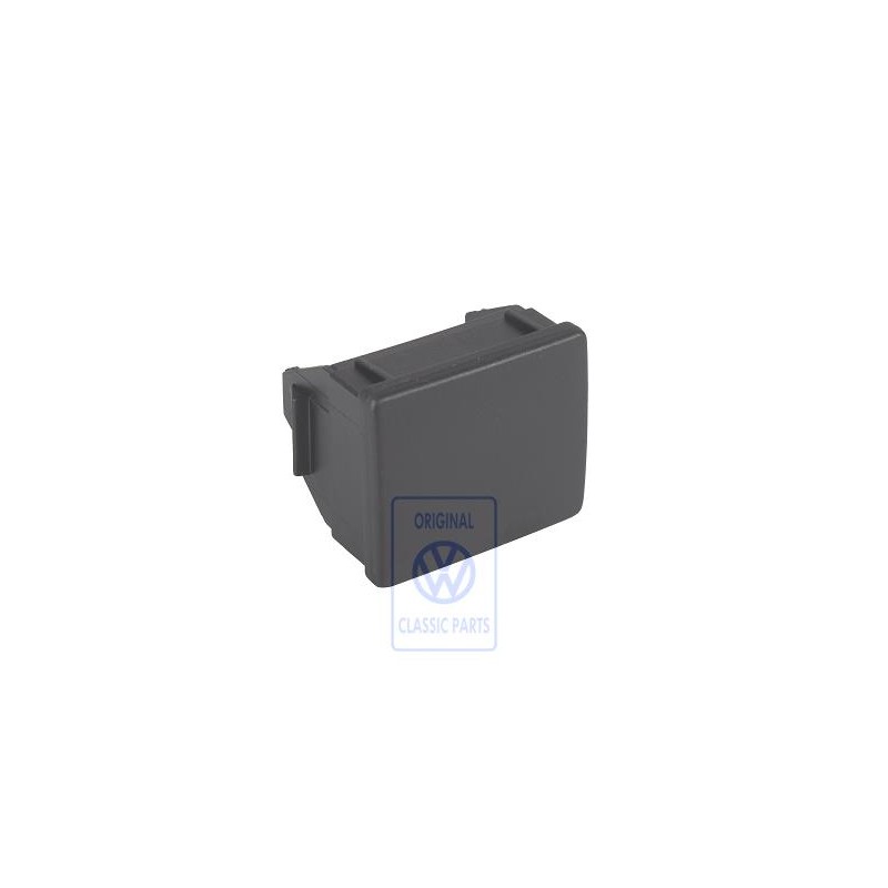Original VW Dummy Cover Satin Black - 1H0858179 01C