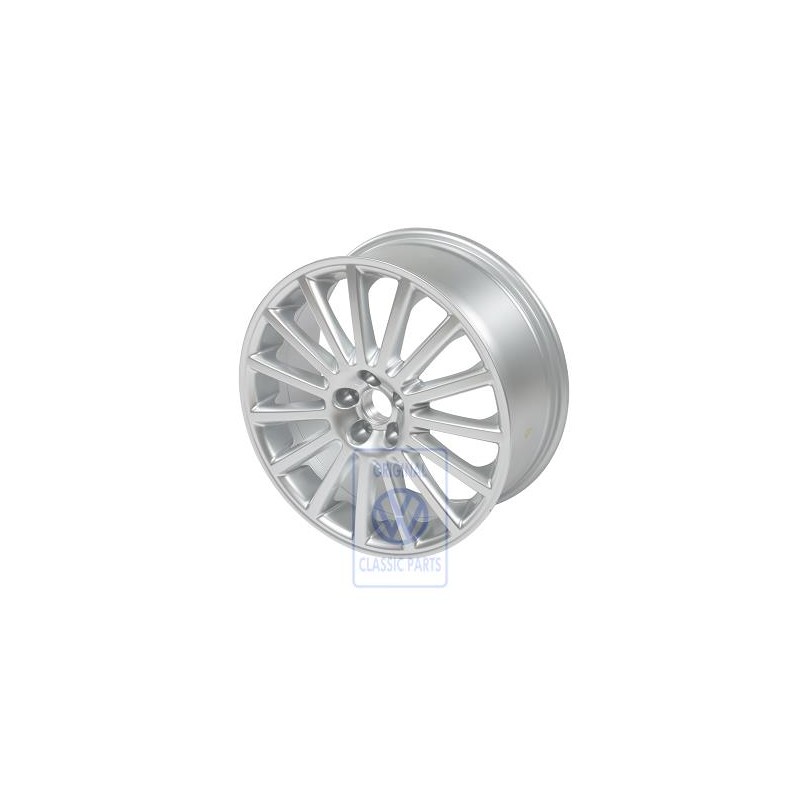 Original VW Aluminium Rim Bright Chrome - 1J0601025BA88Z