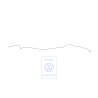 Original VW Brake Pipe From Hydraulics To Brake Hose - 1J0614741K