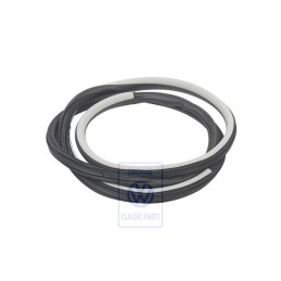 Original VW Door Seal, Inner Satin Black/Pearl Grey - 1J3867366B FKL