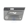Original VW Door Panel Trim (Cloth) Black/Flannel Grey - 1J4867012CKHRQ