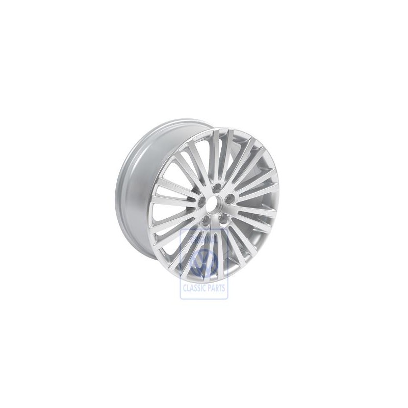 Original VW Aluminium Rim Bright Chrome - 1K0601025AD88Z