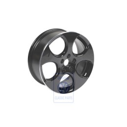 Original VW Aluminium Rim Black-Glossy - 1K0601025BAAX1