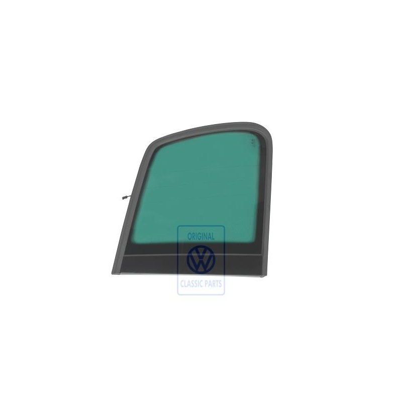 Original VW Side Window (Insulated Glass) With Aerial Black - 1T0845041AG5AP