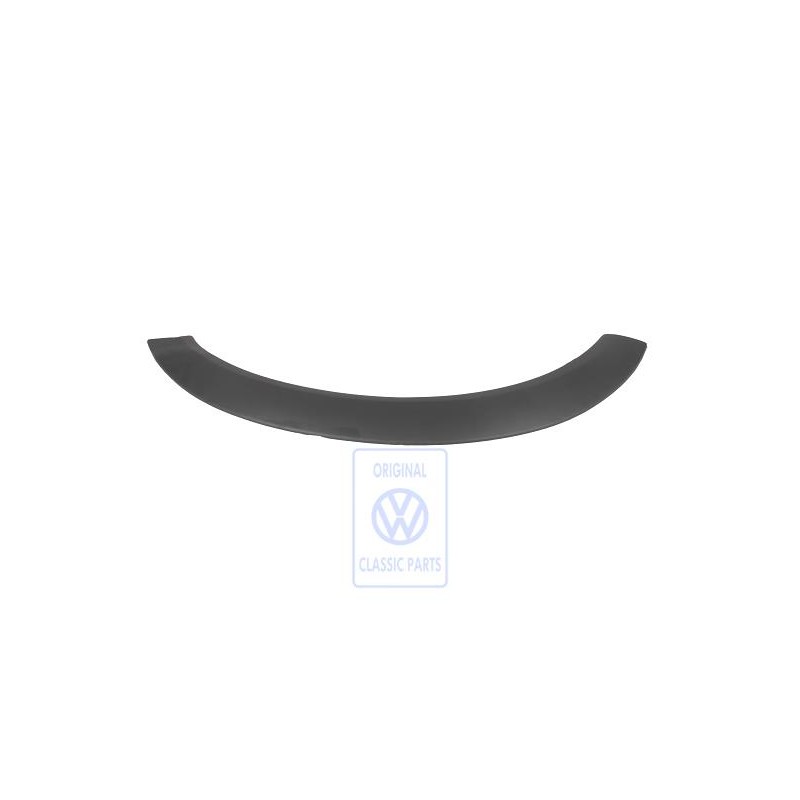 Original VW Trim For Wheel Arch Grey Black - 321853817A 2BC