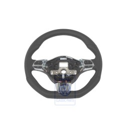 Original VW Mult.Steering Wheel (Leather) Black/Art Grey - 6R0419091M ASZ