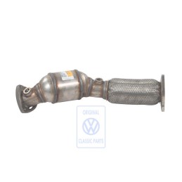 Original VW Exhaust Pipe With Pre-Catalyst - 7L6254300JX