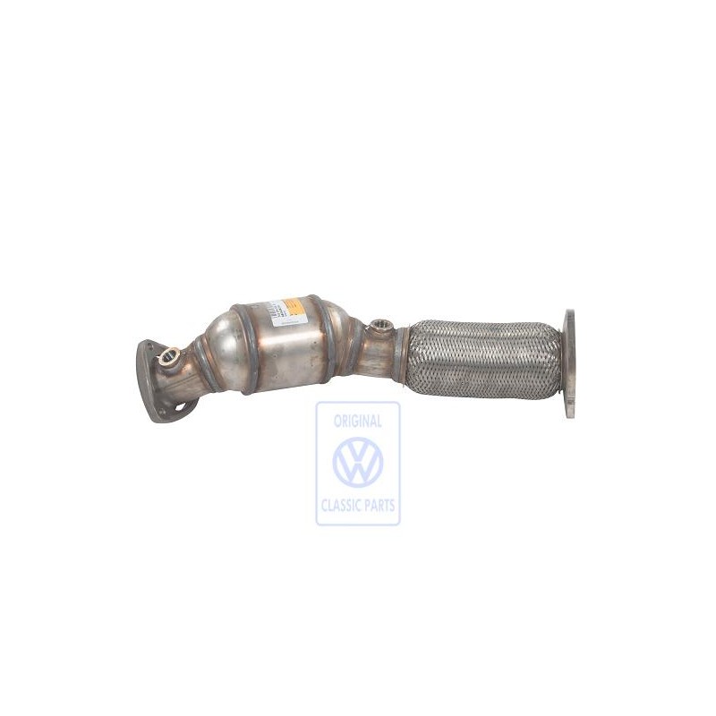 Original VW Exhaust Pipe With Pre-Catalyst - 7L6254300JX